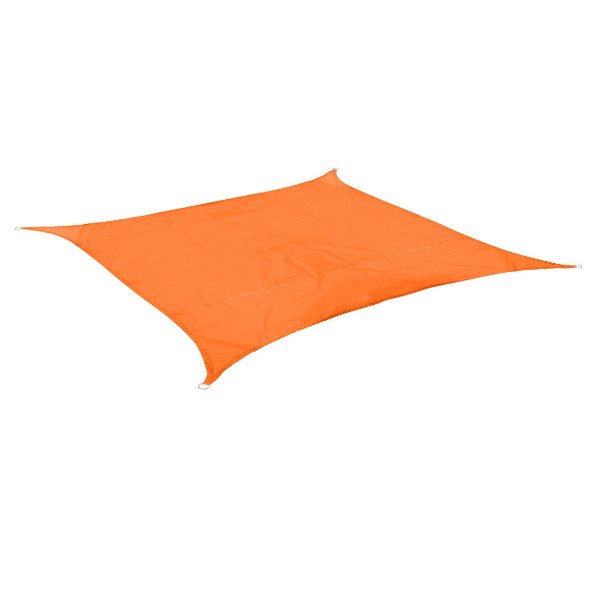 Outdoor Garden Yard Sun Shade Sail Sun-proof Waterproof Top Canopy Cover Awning Orange