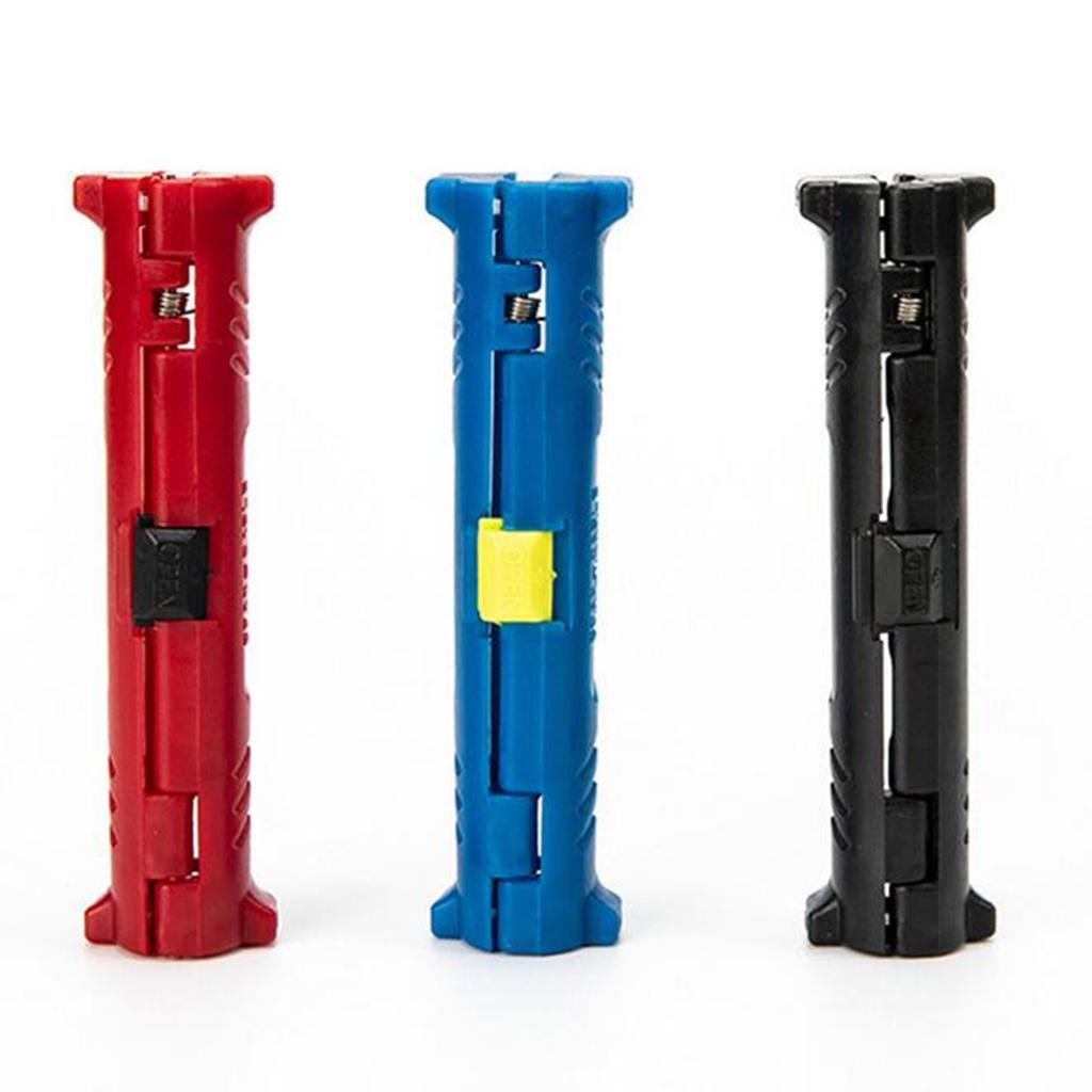 Electric Stripper Portable Rotary Coaxial Cable Pen Cable Puller Black