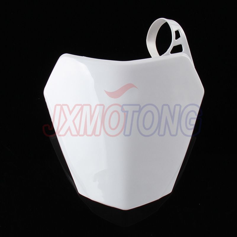 Plastic Fairing Front Number Plates Name Panel For Yamaha