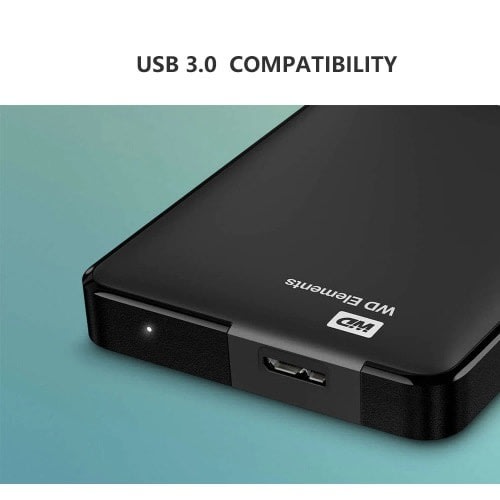Western Digital Elements Hard Drive Disk - 1tb