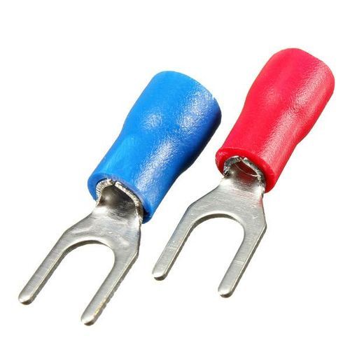 280Pcs Insulated Electrical G Spade Fork Ring Terminal Assor