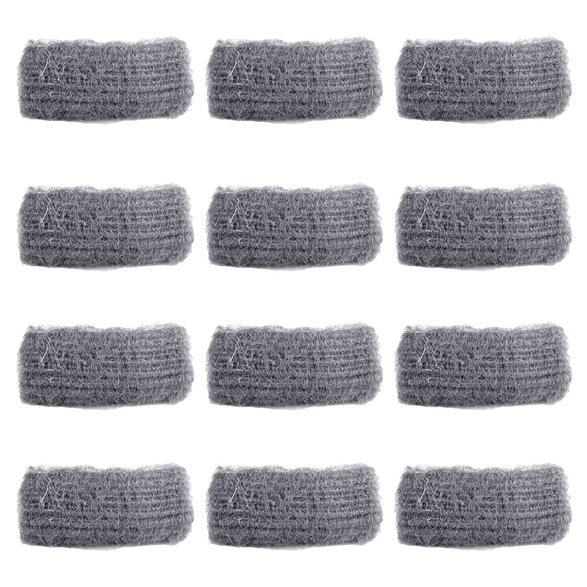 12PcsSet Dishwashing Brush Wide Application Dish Silver