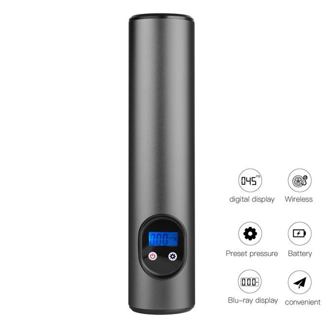 Portable Cordless Tire Inflator Automatic Handheld Vehicle