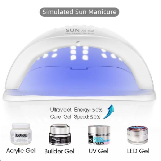 Infrared Sensor 36UV Nail Dryer Lamp Curing Gels Manicure.