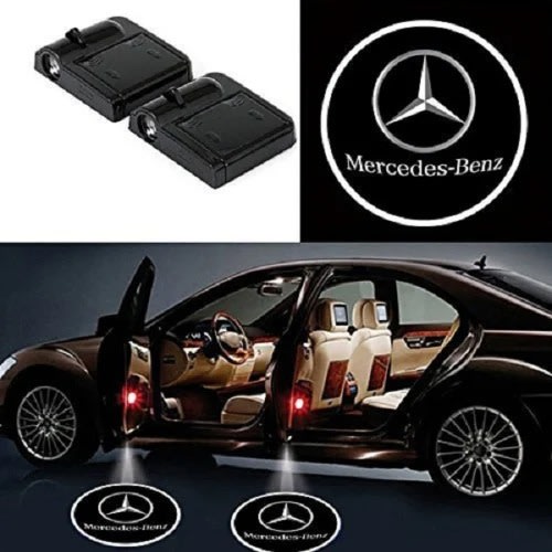 Logo Wireless Car Door Led Light For Mercedes-benz Cars - 2 Pieces