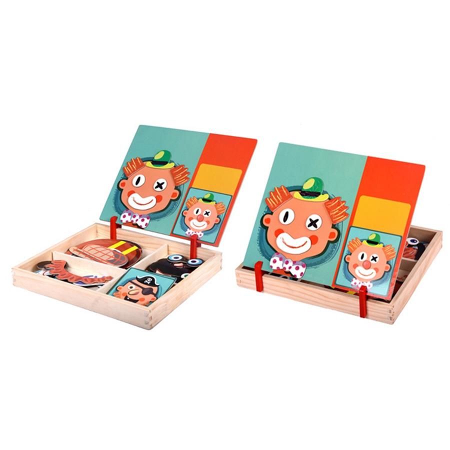 Puzzle Toy Variety of Characters One Hundred Transforms and