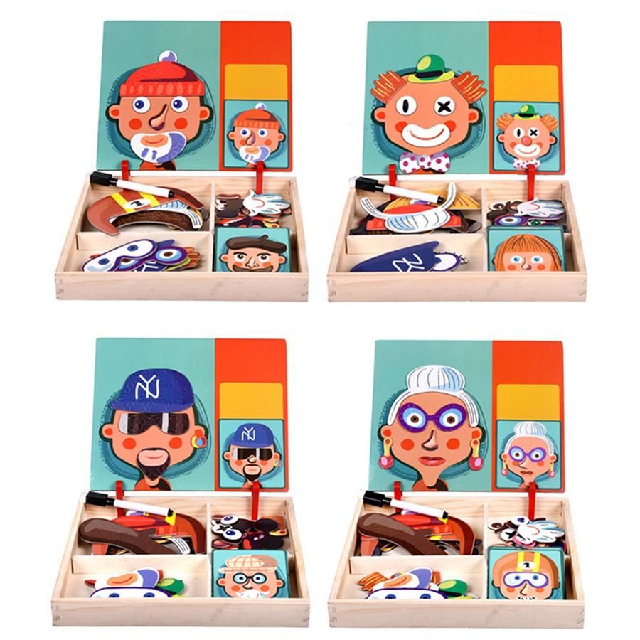 Puzzle Toy Variety of Characters One Hundred Transforms and