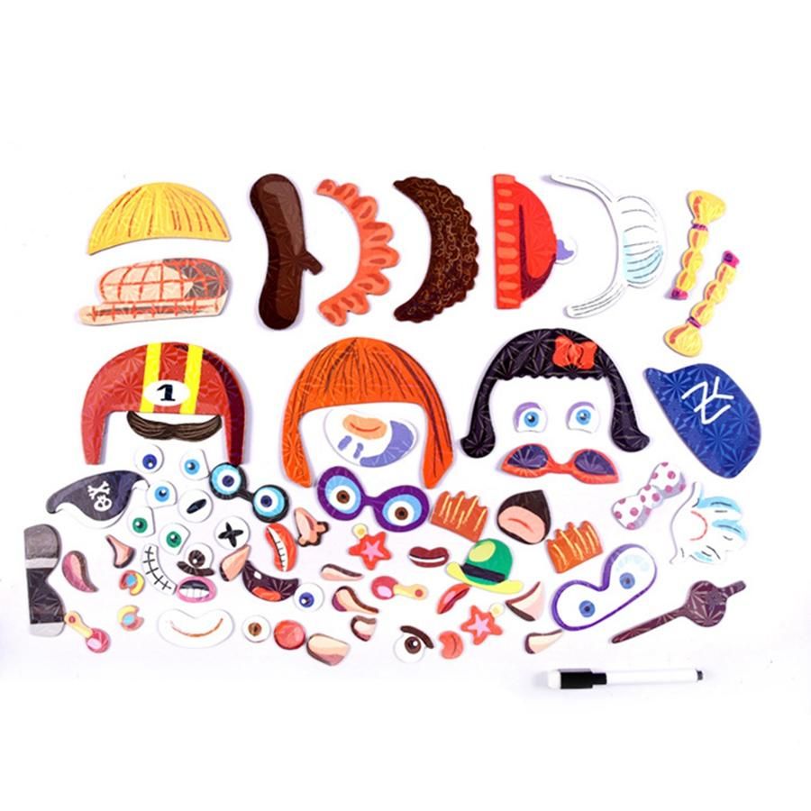 Puzzle Toy Variety of Characters One Hundred Transforms and