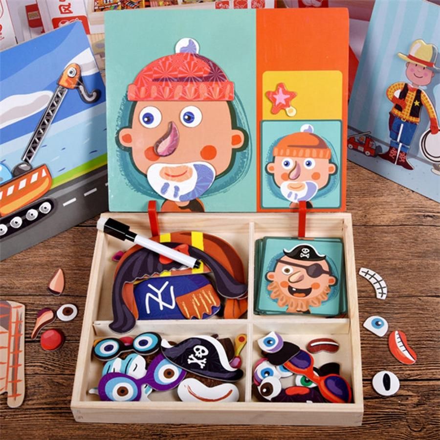 Puzzle Toy Variety of Characters One Hundred Transforms and