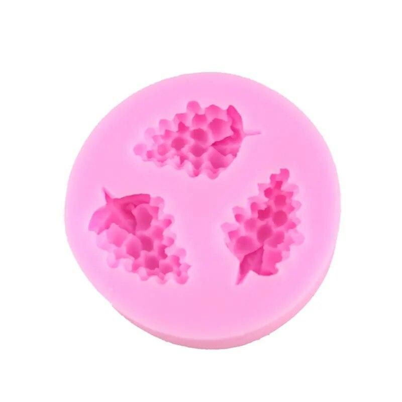 Fruit Grape Shaped Fondant Silicone Molds Cake Decorating Tools Sugar Chocolate DIY Baking Mold Decoration Cooking Tools SMJ04