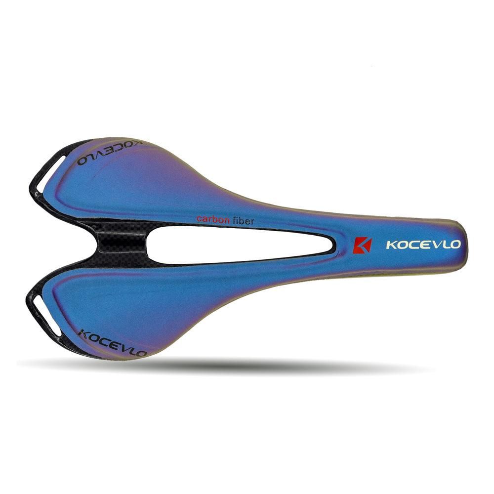 Kocevlo Carbon Bike Seat Comfort MTB Road Bike Saddle Carbon Fiber Bicycle Cycling Seat Cushion for Men Women