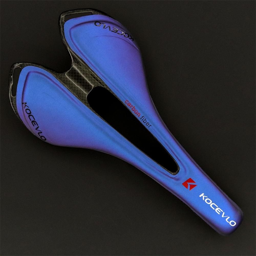 Kocevlo Carbon Bike Seat Comfort MTB Road Bike Saddle Carbon Fiber Bicycle Cycling Seat Cushion for Men Women