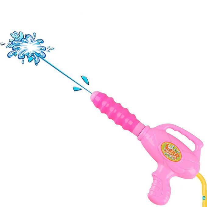 Water Blaster Water Squirt Toy Donut Shape Summer Bea H Drifting Toy-pink-19*22CM