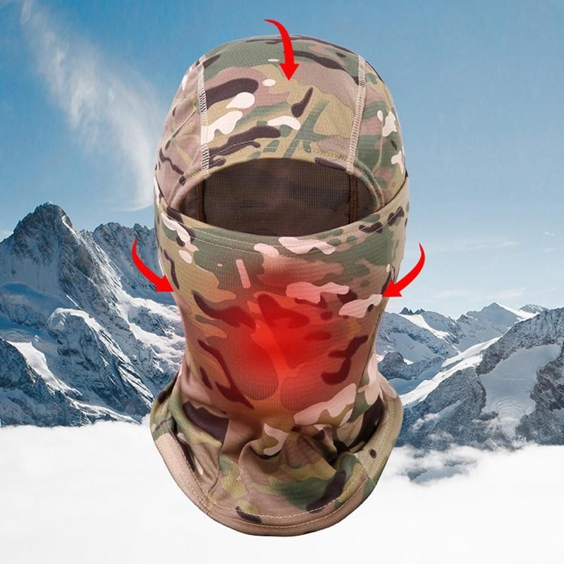 Balaclava UV Protection Cycling Motorcycle Hike Neck-White