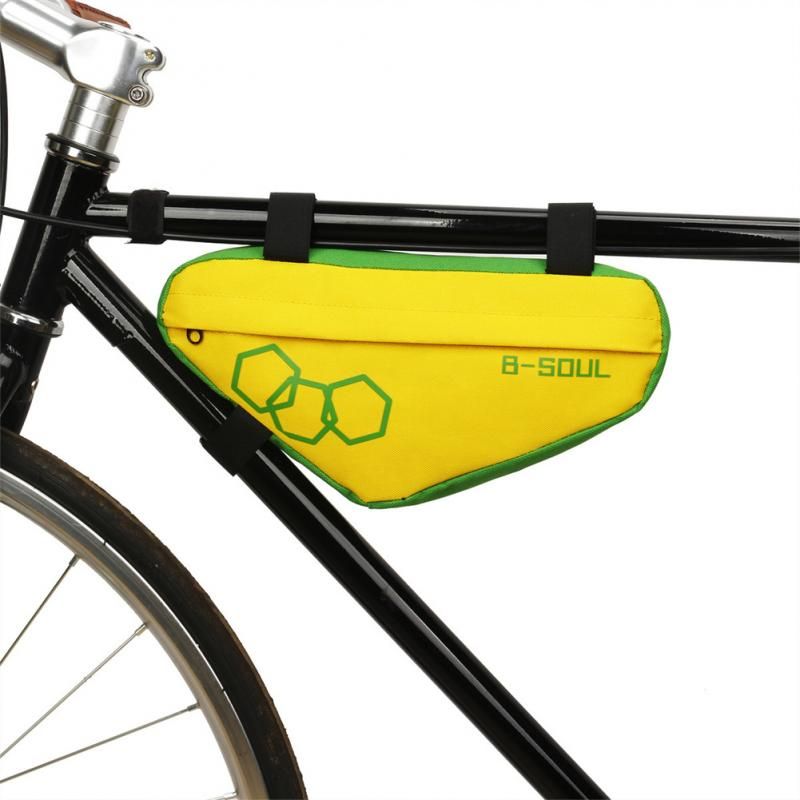 Bicycle Front Tube Frame Bag Pvc Waterproof Reflec