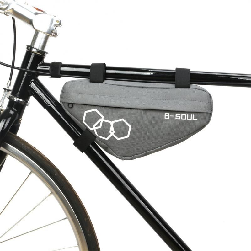 Bicycle Front Tube Frame Bag Pvc Waterproof Reflec