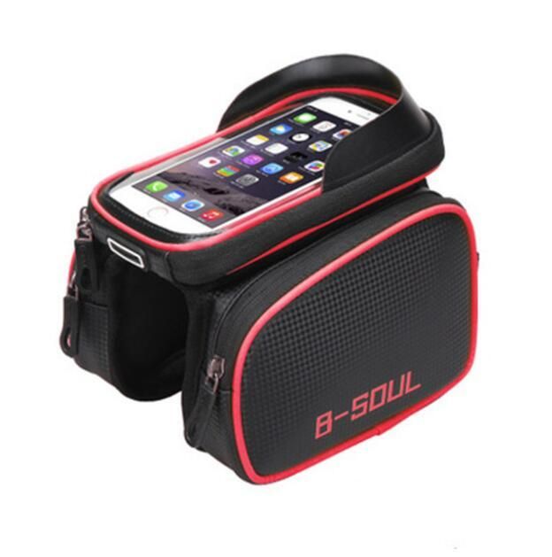 Bicycle Bag Rainproof Touch Screen Phone Tube Bag