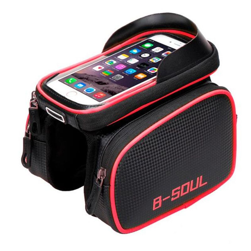 Bicycle Bag Rainproof Touch Screen Phone Tube Bag
