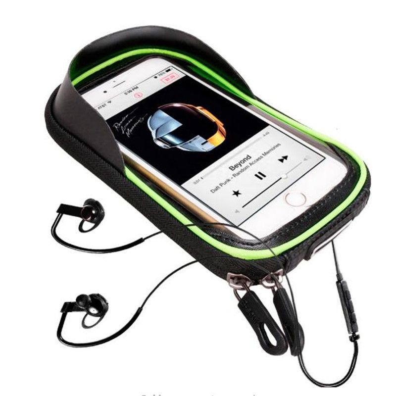 Bicycle Bag Rainproof Touch Screen Phone Tube Bag