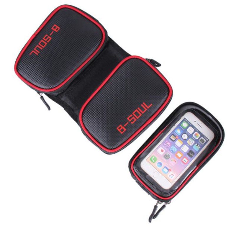 Bicycle Bag Rainproof Touch Screen Phone Tube Bag
