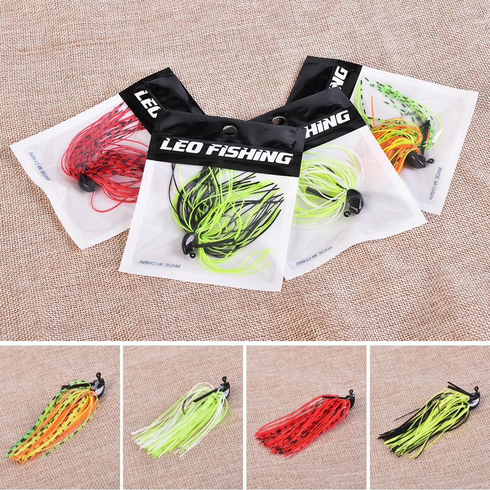 7g / 10g Fishing Buzz Bait Spinnerbait Lure Buzzbaits with Jig Head Hook Mixed Color