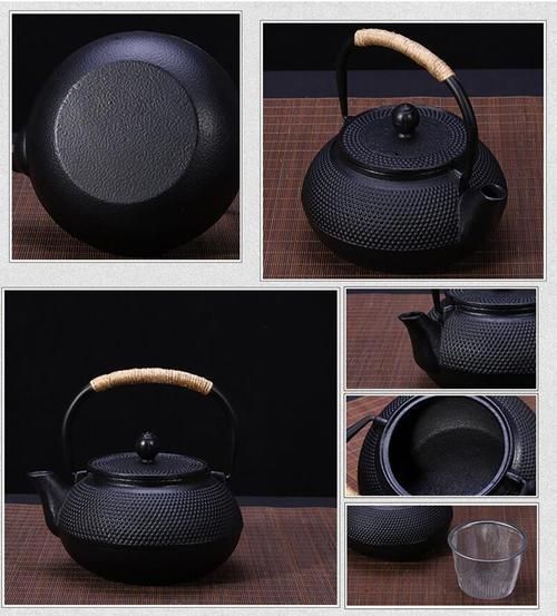 Japanese Iron Tea Pot With Stainless Steel Infuser Cast Iron Teapot Tea Kettle For Boiling Water Oolong Tea 600ML