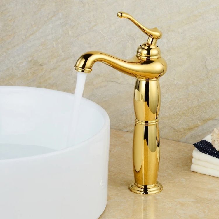 Basin Water Faucet High Model+Water Inlet Pipe
