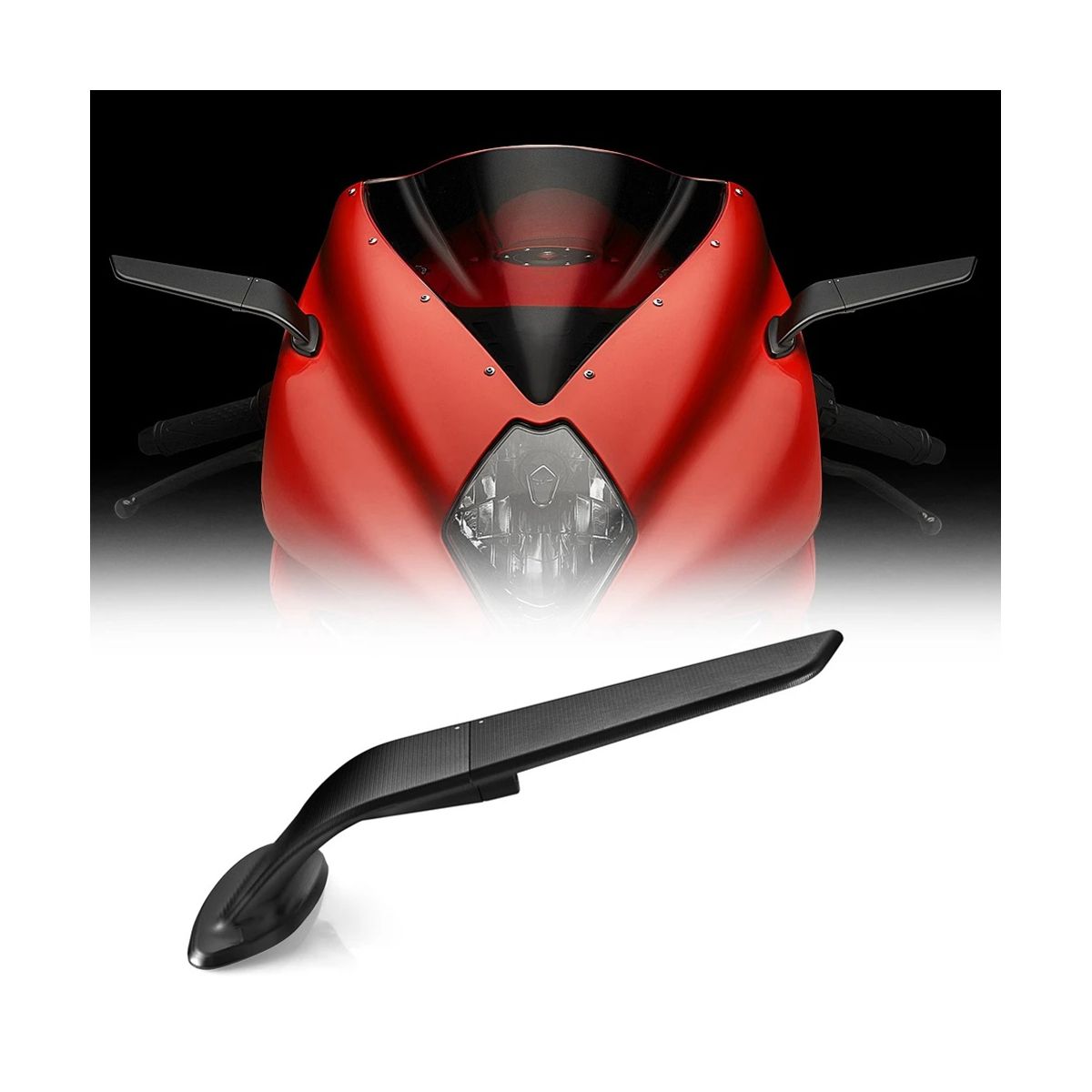 Motorcycle Accessories Rearview Rear View Mirrors Glass