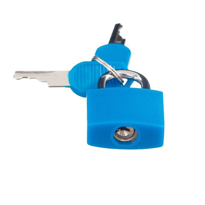 2 Pieces Small Padlocks W Two Keys Suitcase Bag  Locks Red