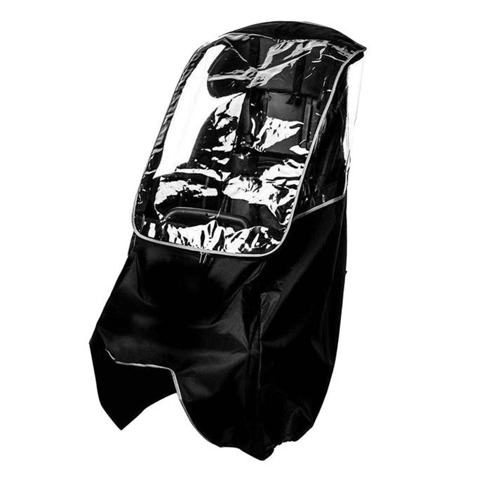 Universal Bike Children Rear Seat Breathable Cover Transparent Seat