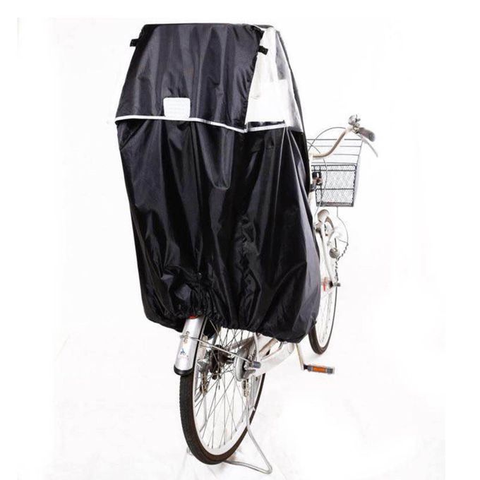 Universal Bike Children Rear Seat Breathable Cover Transparent Seat