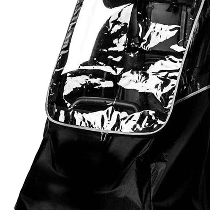 Universal Bike Children Rear Seat Breathable Cover Transparent Seat