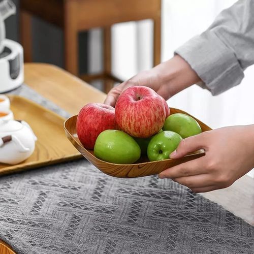 8 Pieces Unbreakable,Microwave Safe Dessert Curved Plates