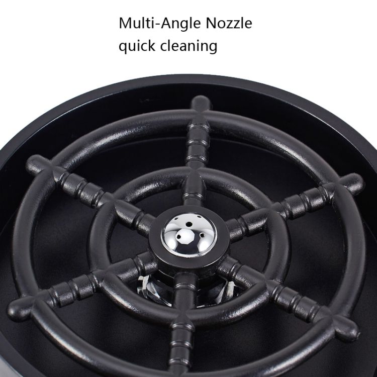Spray Flusher Black+Soft Hose+G1/2 Three-way