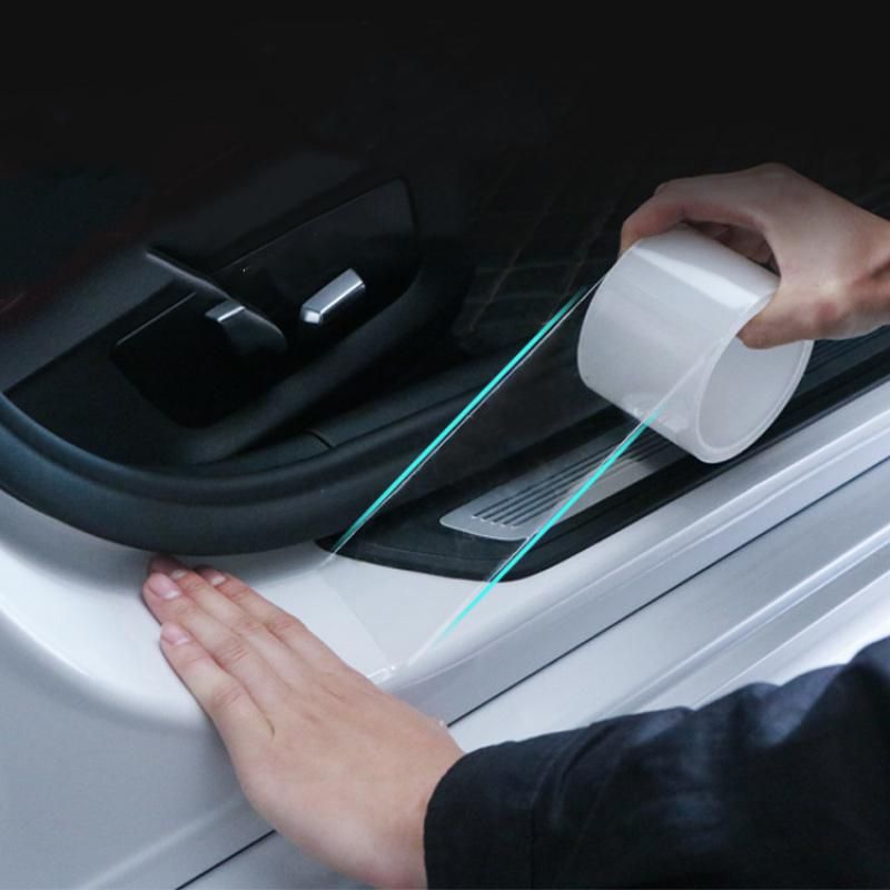 Nano Tape Car Door Protector Stickers Transparent Anti Scratch Auto Sticker Trunk Sill S Protector Film Door Edge Protective