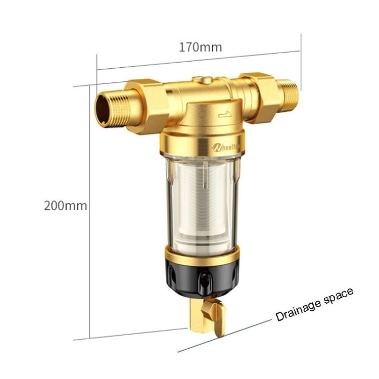 WHEELTON WHT-P0037 Tap Water Backwashing Home Water Purifier