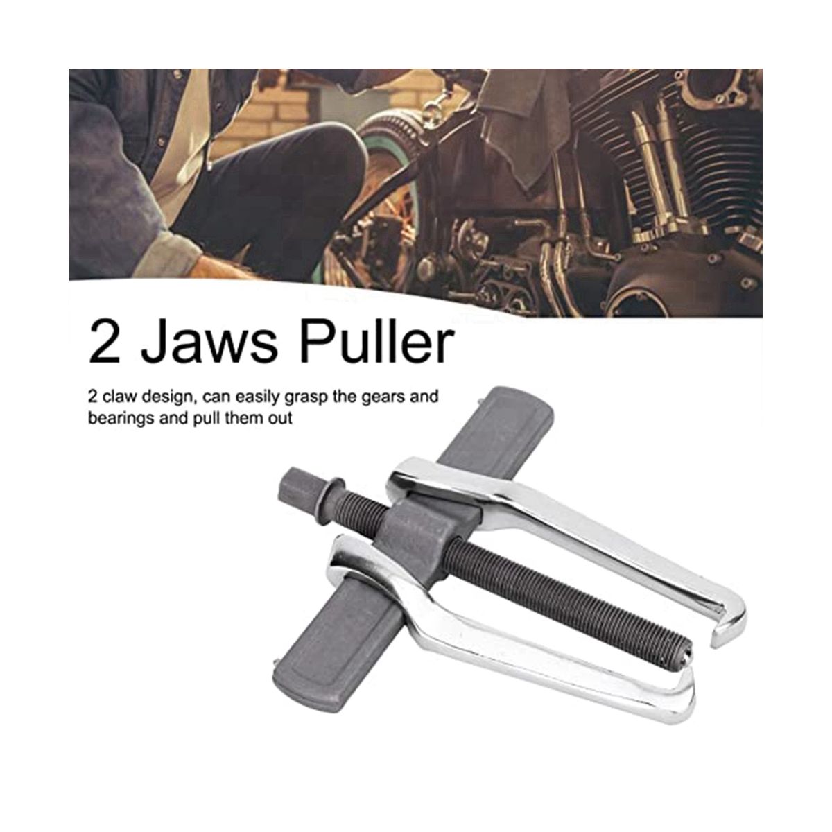 2 Claw Gear Puller Beam Puller Removal Bearing Puller Removal Tool Adjustable Removal Professional Keycap Puller