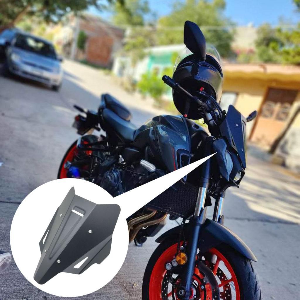Motorcycle Windshield Windscreen Deflector Guard For Yamaha MT07 Parts