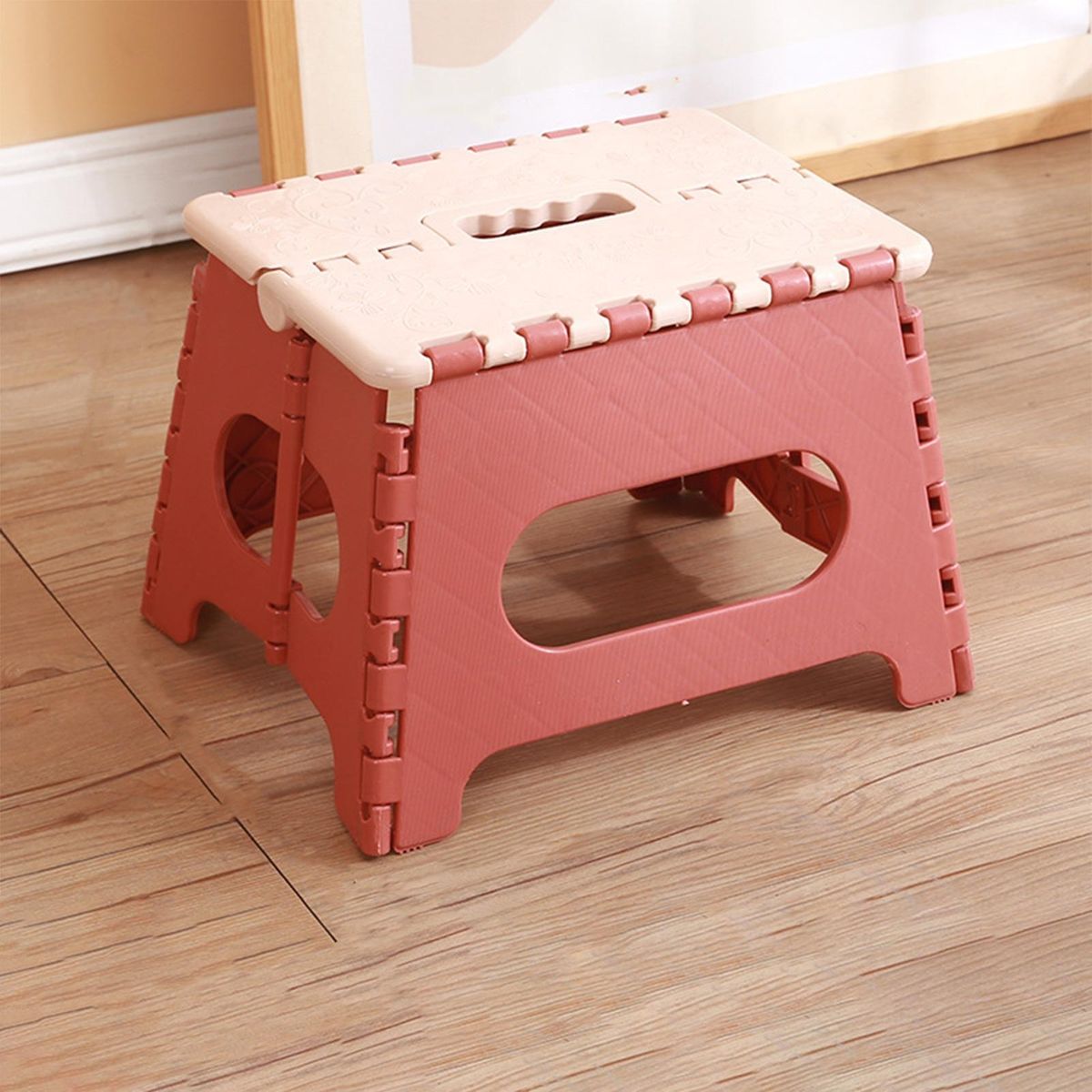 Folding Chair Compact Backpacking Chair Portable Folding Stool Pink