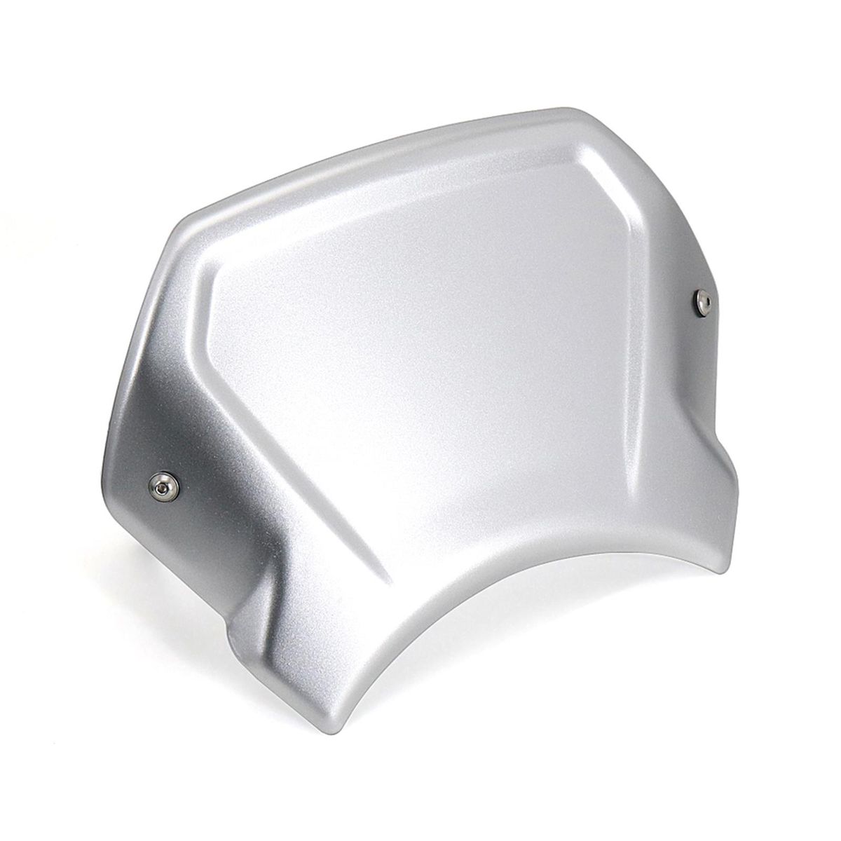 Motorcycle Windshield Windscreen Aluminum Alloy Wind  Screen Silver
