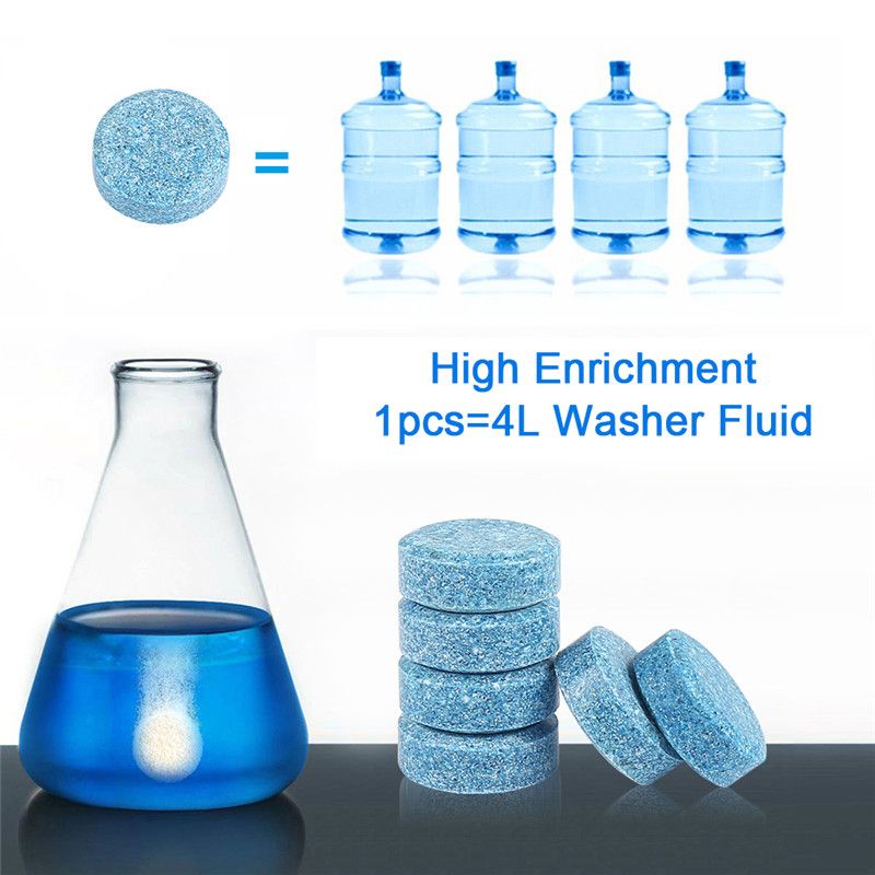 Toilet Glass Kitchen Clean Cleaner Car Car Tool Multifunction Effervescent Care Car Detergent Concentrate Spray 10pcs Windshield