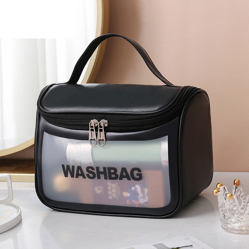 PVC Toiletry Wash Bag Travel Cosmetic Organizer Makeup Bag