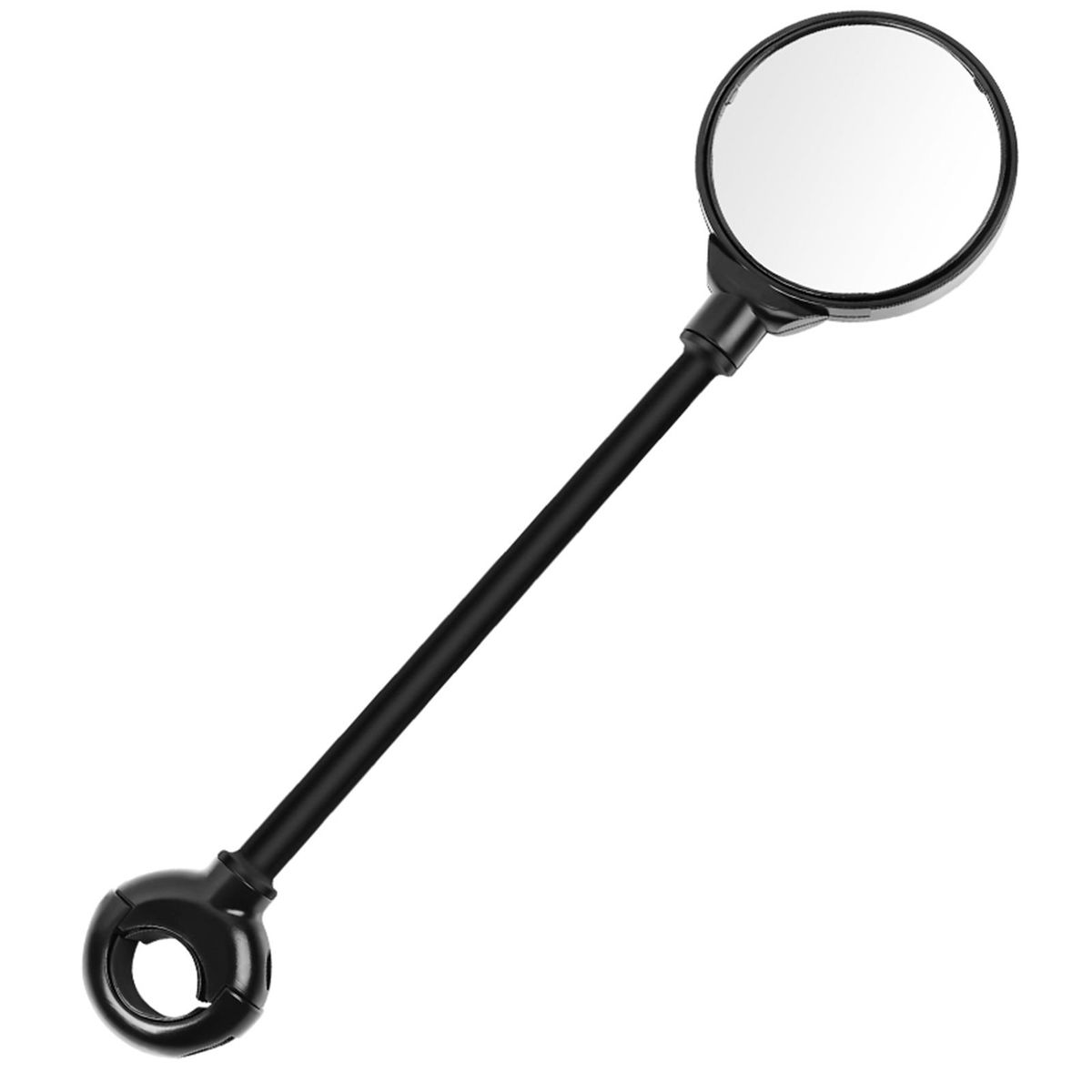 Handlebar Bike Mirror 360 Degree Rotating Safe Rearview Mirror Black