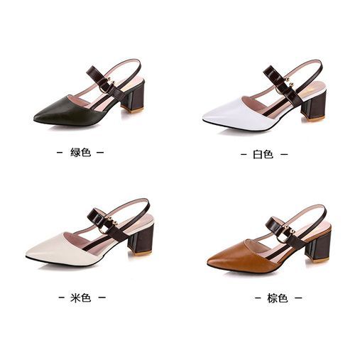 Women's Platform High Heel Fashion Sandals-Brown