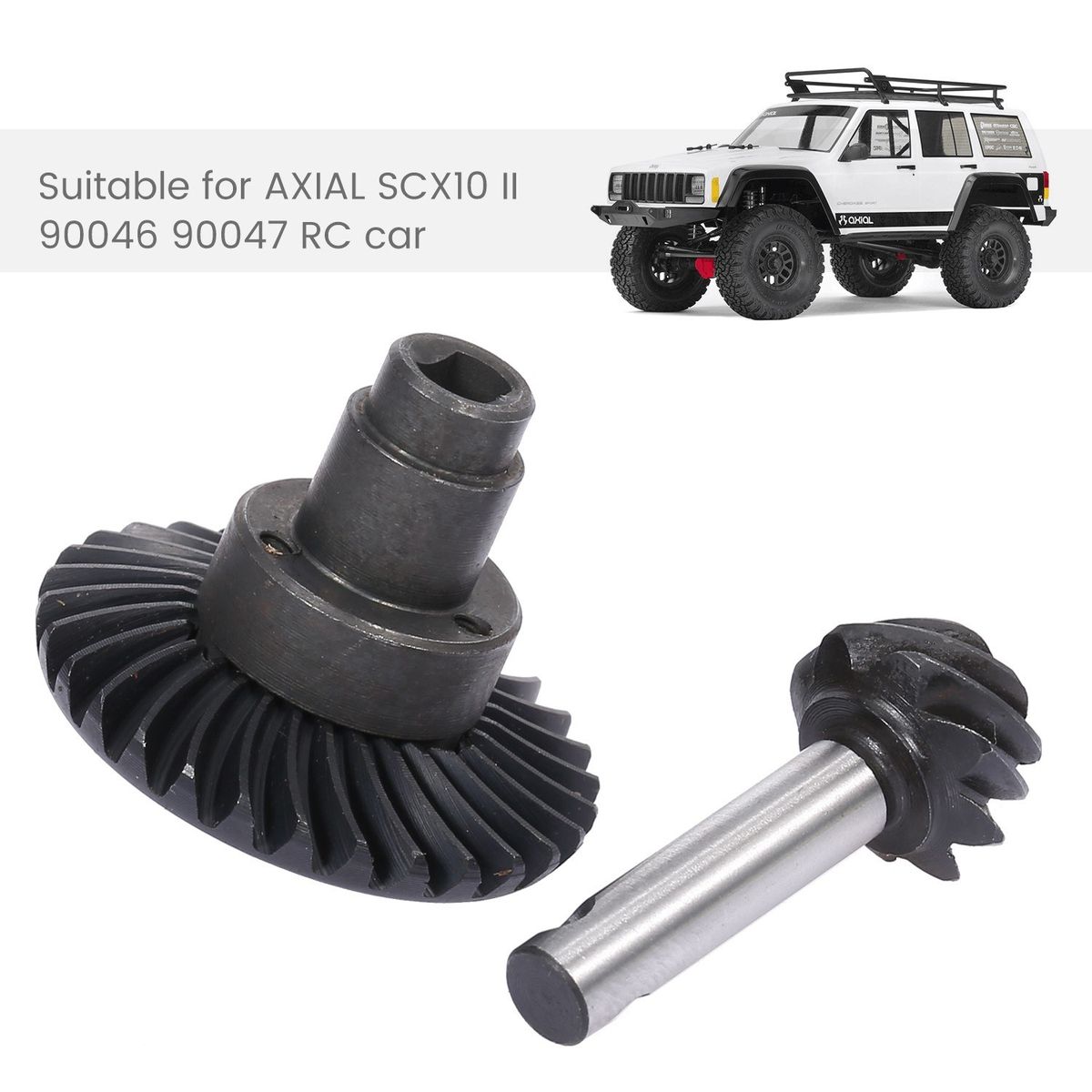 Replacement For AXIAL SCX10 II 90046 90047 Steel Bridge Axle