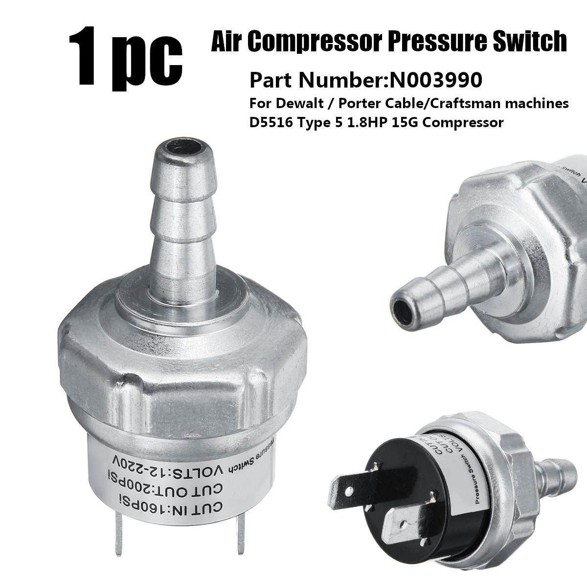 Air Compressor D55168 Switch N003990 Dewalt / Porter Cable/Craftsman