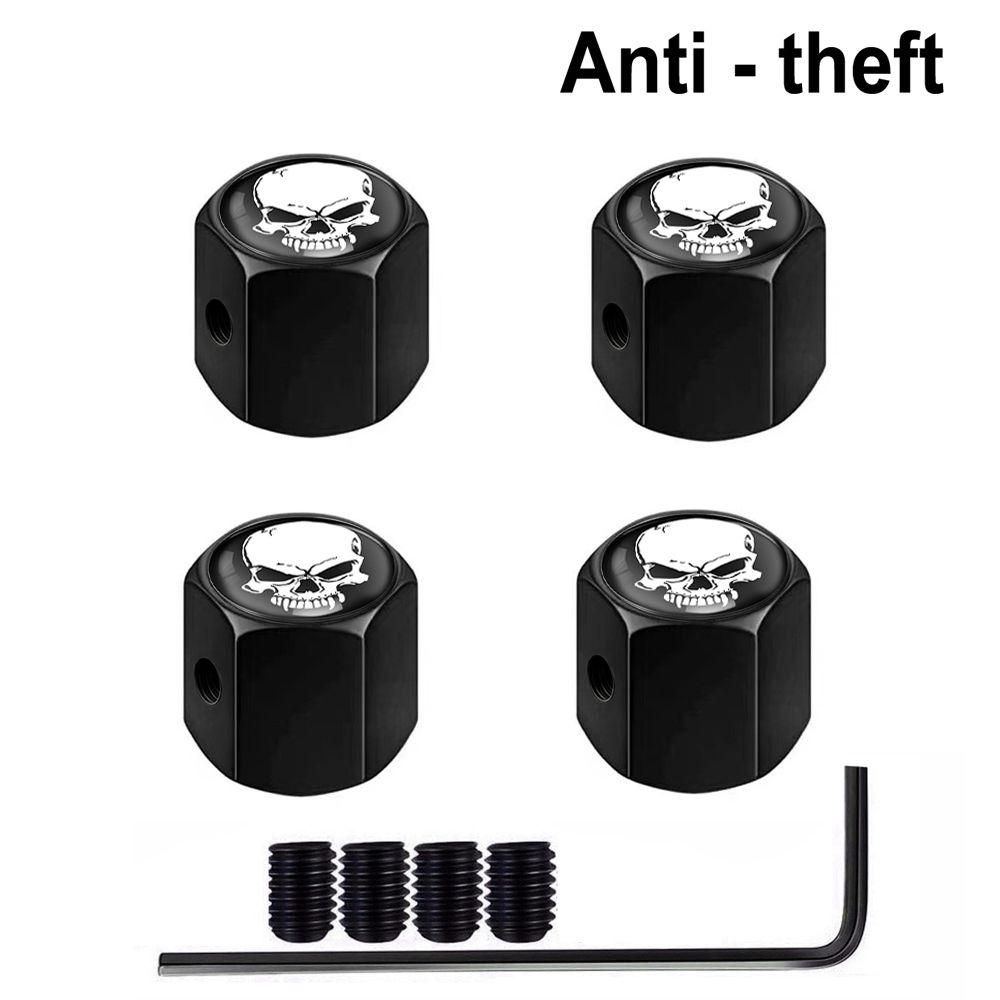 Ll Tire Valve Stem Caps Anti-Theft Hexagon Design Wheel Cap Middle Finger  Cover Finger