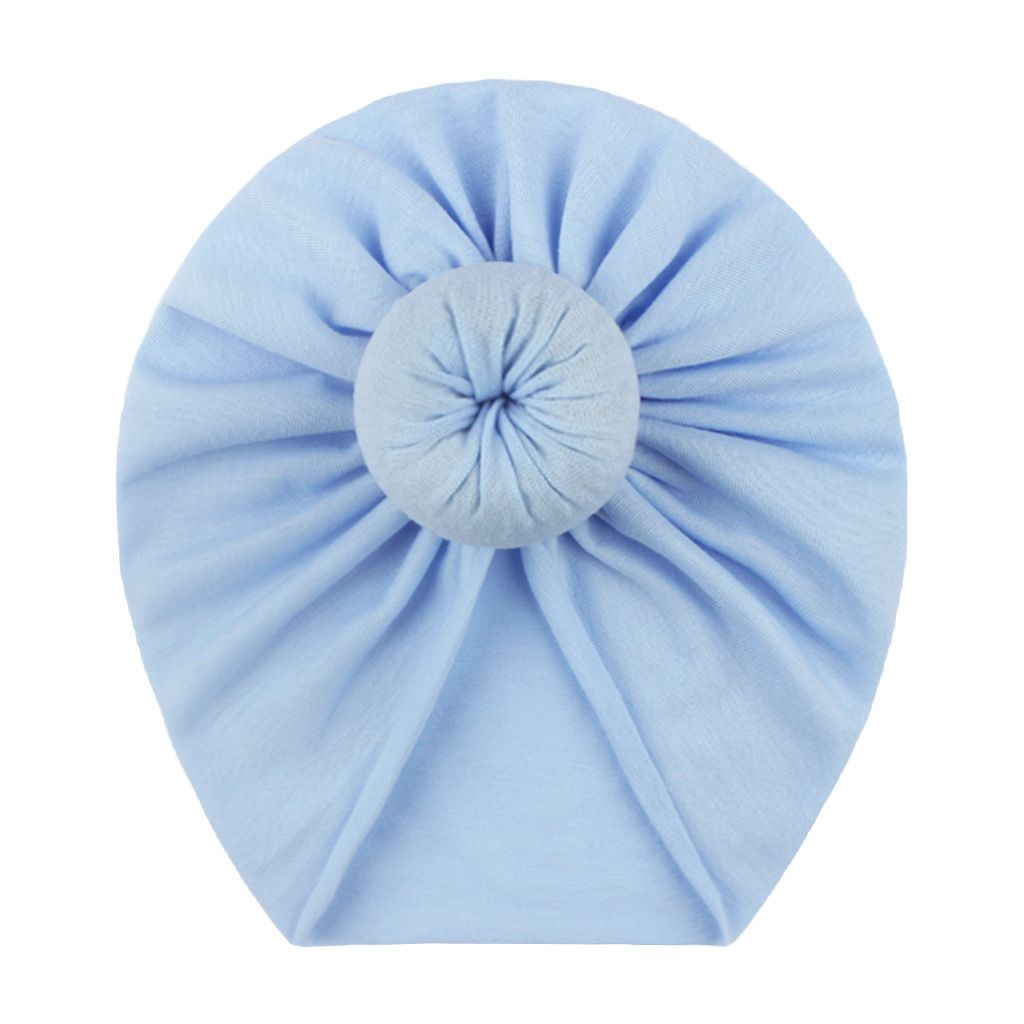 (Light Coffee)Lovely Donuts Baby Hat Soft Baby Girls Hats Turban Infant Toddler Newborn Cap Bo XXA