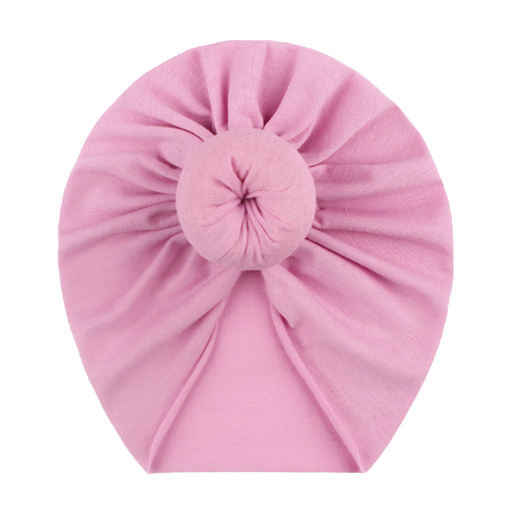 (Light Coffee)Lovely Donuts Baby Hat Soft Baby Girls Hats Turban Infant Toddler Newborn Cap Bo XXA