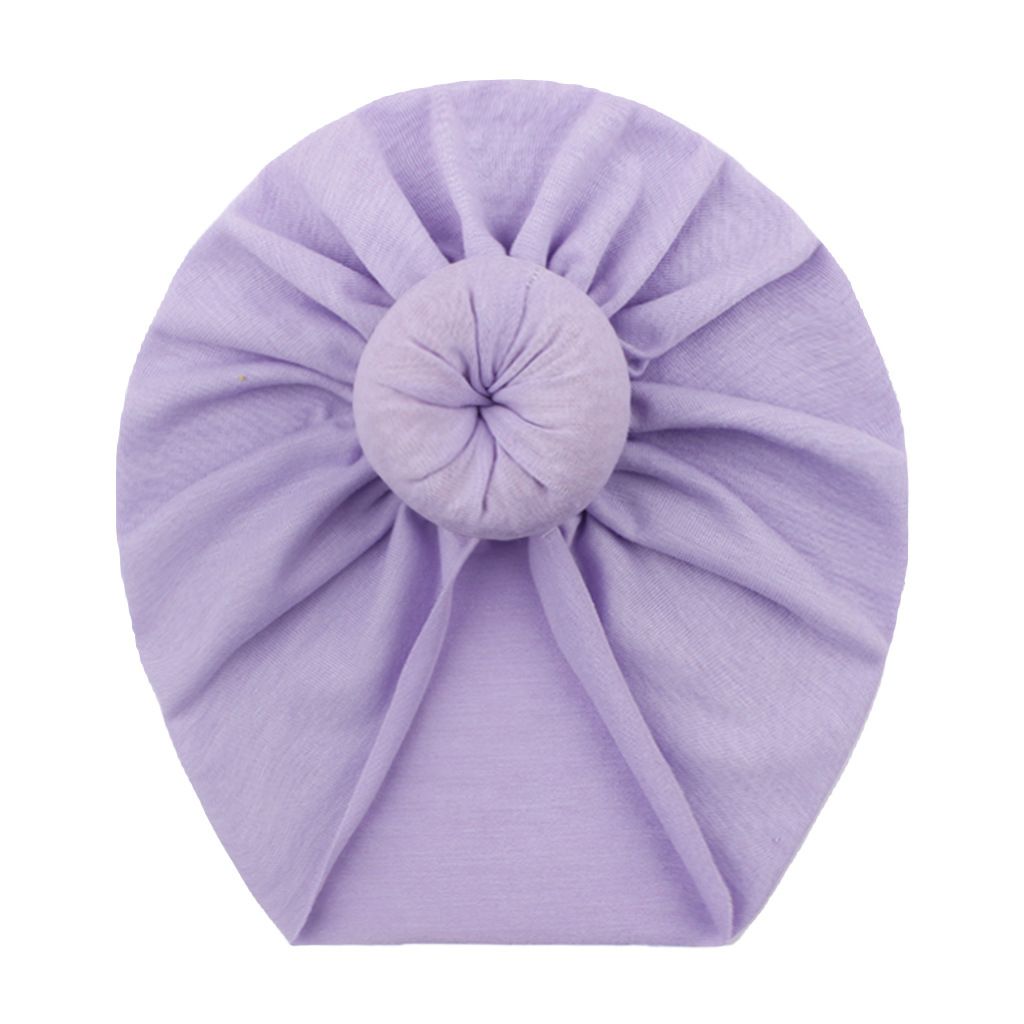 (Light Coffee)Lovely Donuts Baby Hat Soft Baby Girls Hats Turban Infant Toddler Newborn Cap Bo XXA